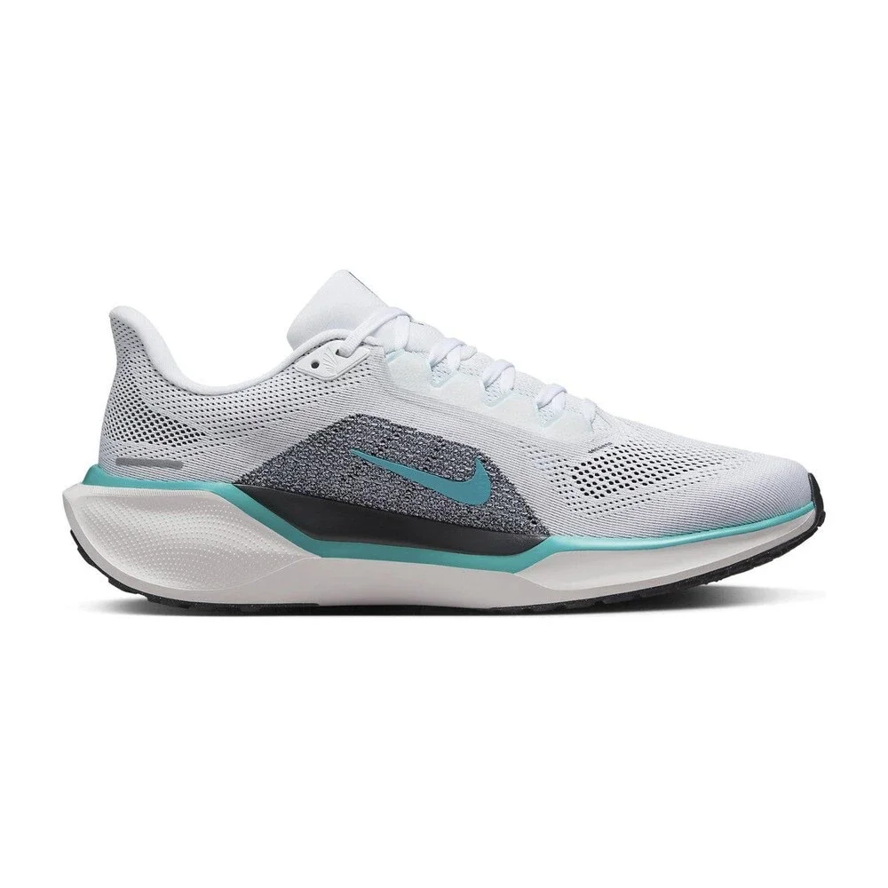 Nike Men's Pegasus 41 Road Running Shoes White/Dusty Cactus/Glacier Blue/Black